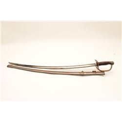 18AP-91 CAVALRY SWORDModel 1860 Light Cavalry Saber.  The saber is  in good overall condition with a