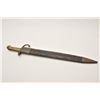 Image 2 : 18AP-92 SWORD BAYONETEuropean 19th Century sword bayonet with saw  back blade that is star “G” proof