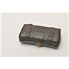 Image 2 : 18AP-1000 U.S. MARKED CART.U.S. leather cartridge case with dummy .45-70  rounds.      Est.:  $50-$1
