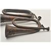 Image 5 : 18AP-1001 BUGLE LOTLot of two bugles marked MGM Studios  property.  The bugles are marked with MGM  