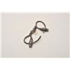 Image 1 : 18AP-87 MARLIN CUFFSAntique Marlin handcuffs.  The lot includes  one set of marlin handcuffs in fair