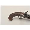 Image 2 : 18AR-46 FLINTLOCK TACKEDEngraved flintlock pistol, .65 caliber, 8.5”  barrel, checkered and studded 