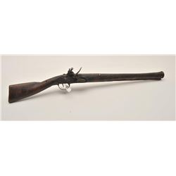 18AR-53 MID EASTERN B.B.Mid-Eastern flintlock blunderbuss,  approximately 31” overall with a 19.5”  