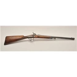 18AR-54 FRENCH CARBINEFrench percussion military style carbine  circa late 1850’s to 60’s with flare
