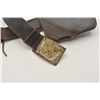 Image 2 : 18AL-25 CIVIL WAR LOTCivil War Non-Commissioned or Enlisted man’s  belt, belt buckle, cartridge box 