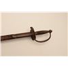 Image 2 : 18AL-32 CIVIL WAR SWORDU.S. Civil War Non-Commissioned Officer’s  sword and brass mounted leather sc