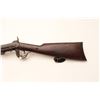 Image 5 : 18AP-47 BURNSIDE CARB.Burnside percussion carbine, 21” barrel, dark  patina, wood stocks, S/N 38341,