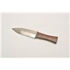 Image 4 : 18AP-50 DAG WITH SCABBARD20th Century Indian dagger with wood grip and  accompanied by a beaded and 
