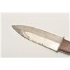 Image 6 : 18AP-50 DAG WITH SCABBARD20th Century Indian dagger with wood grip and  accompanied by a beaded and 
