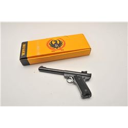 18AA-10 RUGER MARK II TARGET #219-56061Ruger Mark II semi-auto Target pistol, .22  Long Rifle calibe