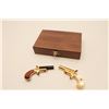 Image 6 : 17AY-3 CASED PAIR COLT COMMEMORATIVEBoxed set of Colt Commemorative Derringers,  .22 Short caliber, 