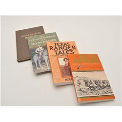18EMY-5 LOT OF TEXAS RANGER BOOKSLot of approximately 16 reference books on  the Texas Rangers inclu