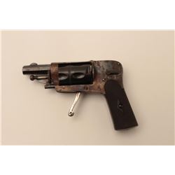 18AR-72 VELO DOG REVOLVERBelgian 5mm Velo Dog style revolver with  folding trigger circa 1890’s. 90%