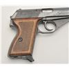 Image 2 : 17LP-3 MAUSER HSC #01-20527Mauser Model HSC semi-auto pistol, 9mm Kurz  caliber, Serial #01-20527.  