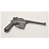 Image 5 : 17LP-4 BANNER MAUSERBanner Mauser Model C-96 semi-auto pistol,  .30 caliber, Serial #310461.  The pi