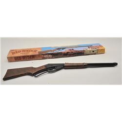 17LP-8 DAISY RED RYDERDaisy Red Ryder lever action bb rifle, .177  caliber, Serial #NSNV.  The rifle