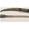 Image 10 : 18AR-88 RUSSIAN DAGGER20th Century Russian dagger in old style with  fancy decorated scabbard; appro