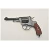 Image 1 : 17MH-55 1895 NAGANT REVOLVERRussian Nagant Model 1895 DA revolver (1938  dated), 7.62 mm caliber, bl