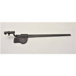 17MH-83 SPRINGFIELD TRAPDOORTrapdoor Springfield  socket bayonet with  metal sheath and leather hang