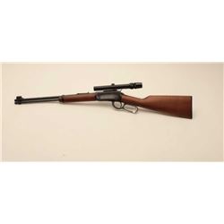 17LB-16 ITHACA MDL 71 #72015900Ithaca Model 72 Saddle gun lever action  carbine, .22LR caliber, blue