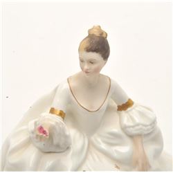 17FU-30 ROYAL DOULTON "MY LOVE" 1965 FIGURINERoyal Dalton “My Love” figurine,   approximately 7” in 