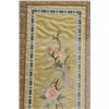 Image 1 : 17FU-31 CHINESE TAPESTRY CIRCA 1940sFramed Chinese tapestry, approximately 20” x   11” overall; ca. 