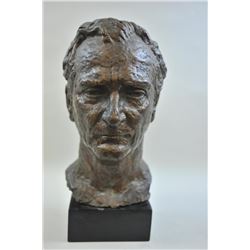 17LW-3 BRONZE BUST BY FERENC VARGAOriginal Bronze Bust signed Ferenc Varga of  Del Rey Beach, Florid