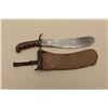 Image 3 : 17JL-10 HOSP CORP BOLOHospital Corps. bolo knife dated 1914 with  replaced and recovered scabbard.  