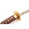 Image 8 : 17ASB-257 MODERN BOYS SWORDJapanese Boy’s sword with scabbard.  This  modern reproduction is 20” in 