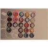 Image 3 : 18BJ-14 LOT OF 22 CASINO CHIPSLot of 22 casino chips including 10 from  Circus Circus (ca. 1968-1972