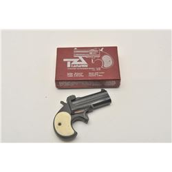 17LB-21 DERRINGER #L81433Tanarmi Model TA38 O/U derringer, .38 Special  caliber, black finish, simul