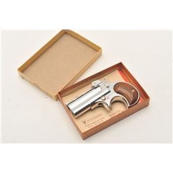 18BF-3 DAVIS DERRINGER #055525Davis Industries DM-22 derringer, chrome  finish, .22 cal., #055525, i