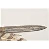 Image 8 : 18AP-53 SPEARiron ceremonial Indian spear with wood shaft   and beaded decoration, turkey feathers, 