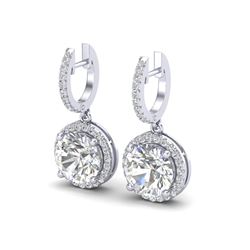 4.50 CTW VS/SI Diamond Certified Designer 18K White Gold - REF-1685Y9N - 23181