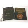Image 1 : A 'Metcraft' badge and motif stock design book, containing various metallic examples including ro...