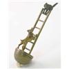 Image 1 : A novelty cold painted bronze bell switch, modelled as a dog and cat on a ladder, 4 ins...