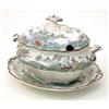 Image 1 : A Furnivals 67 piece Hong Kong pattern part dinner service, including one large and two small tur...