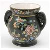 Image 1 : A late 19th century Spode two handled chinoiserie pot, decorated in brightly coloured enamels wit...