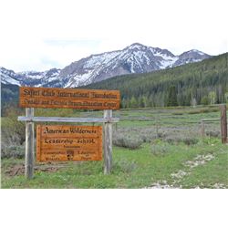 Granite Ranch Wyoming Wilderness Cabin Vacation Package for 3 nights for 2 people