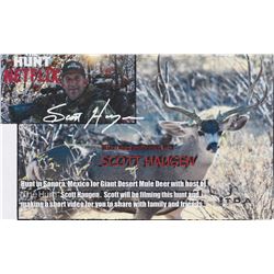 Trophy Mule Deer Hunt in Mexico