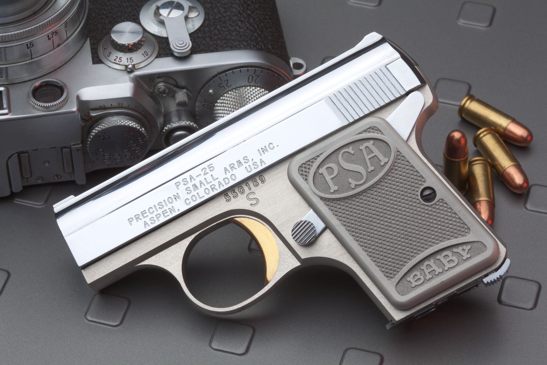 Precision Small Arms Featherweight .25 caliber pistol