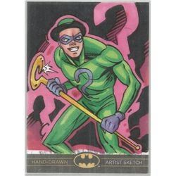 Riddler from Batman – Artist Sketch Card (One of a Kind!!!)