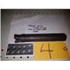 Image 1 : Indexable End Mill 1''1/2 Dia x 8'' with Iscar Inserts (10) R-90MT