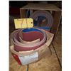 Image 1 : Lot of Abrasives Belts 6''x158'' Gr100 (x12)