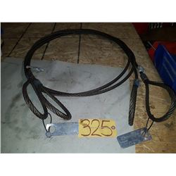 Set of Steel Sling 1/2'' 5000lbs 12''