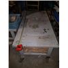 Image 1 : Solid Work Table on Wheel