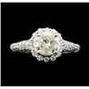 Image 2 : 1.81 ctw Diamond Ring - 14KT White Gold