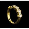 Image 4 : 14KT Yellow Gold 1.62 ctw Diamond Ring