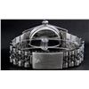 Image 7 : Rolex Stainless Steel Black Diamond DateJust Men's Watch