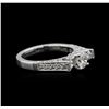 Image 1 : 18KT White Gold 1.25 ctw Diamond Ring